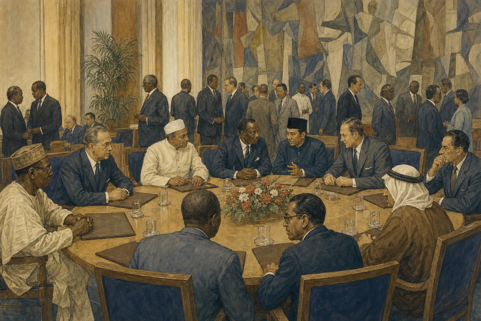 Reconstruction of people and places connected with Founding of the Non-Aligned Movement