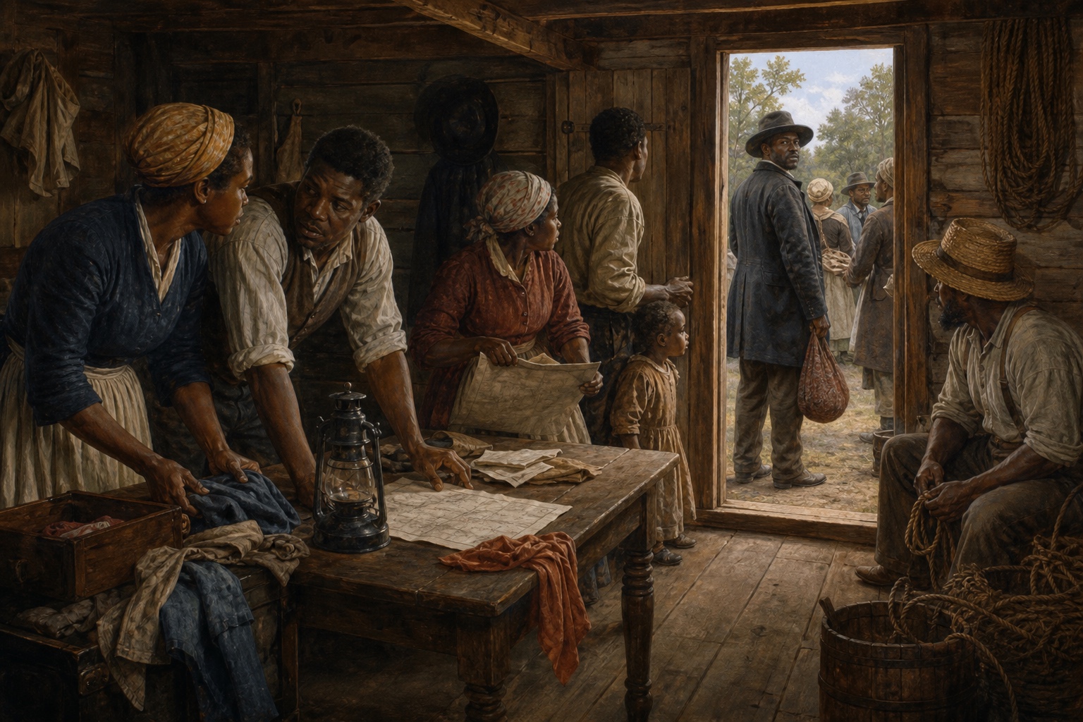 Abolitionism in the United States: a scene of the prelude