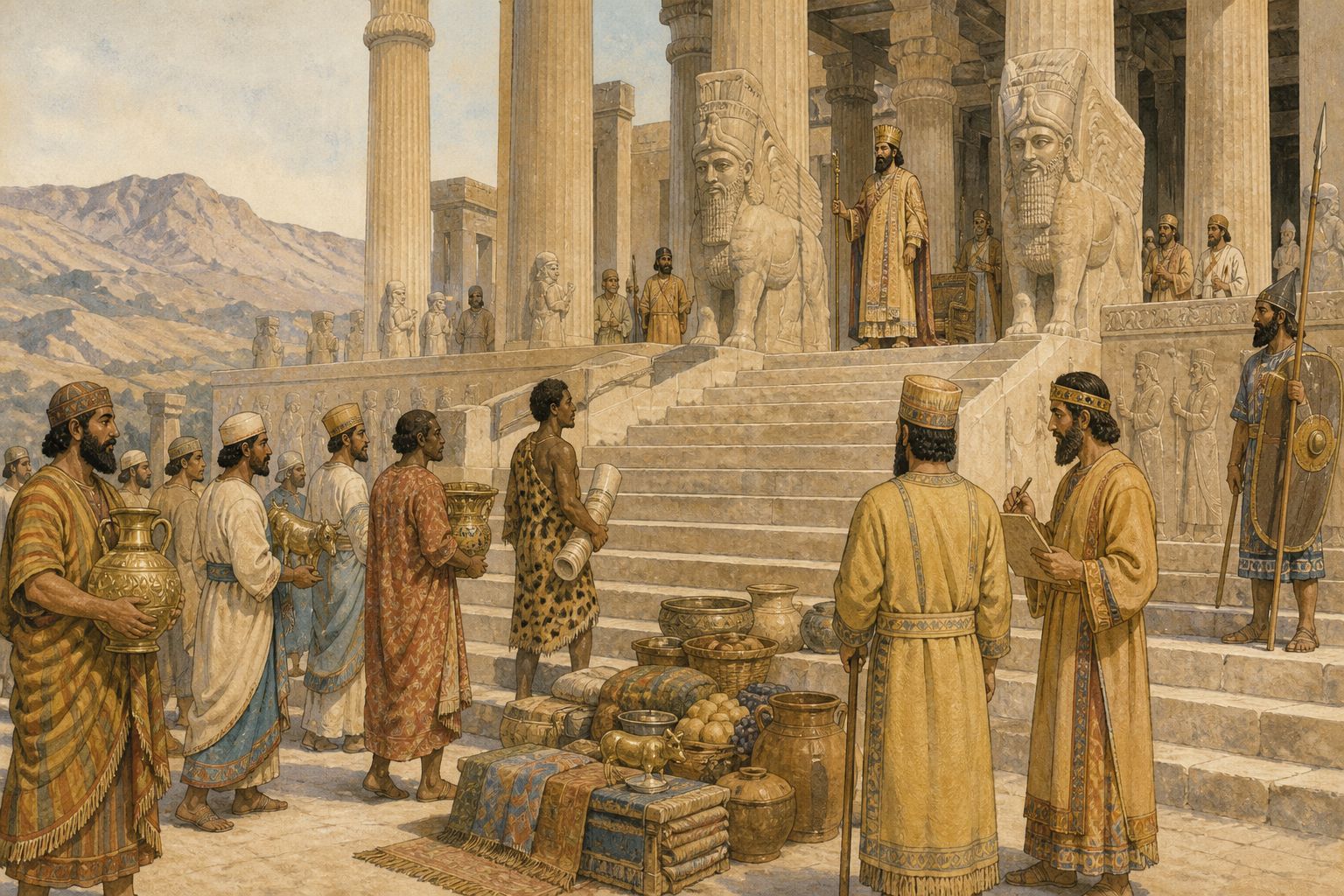 Historical reconstruction of the “Immediate aftermath” stage in Achaemenid Imperial Administration