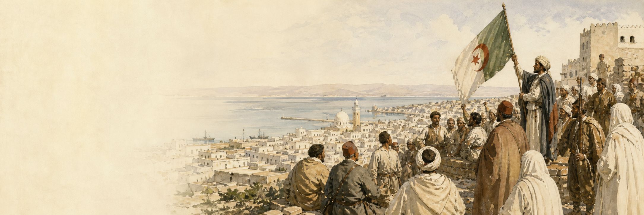 Reconstruction of people and places connected with Algerian Independence