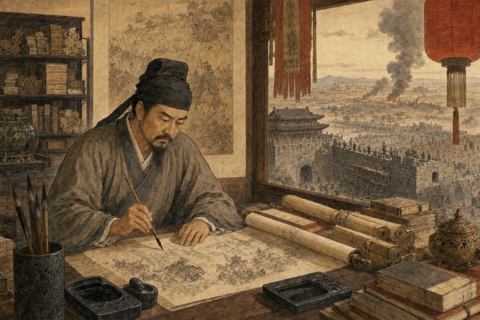 An Lushan Rebellion: a scene of long-term significance