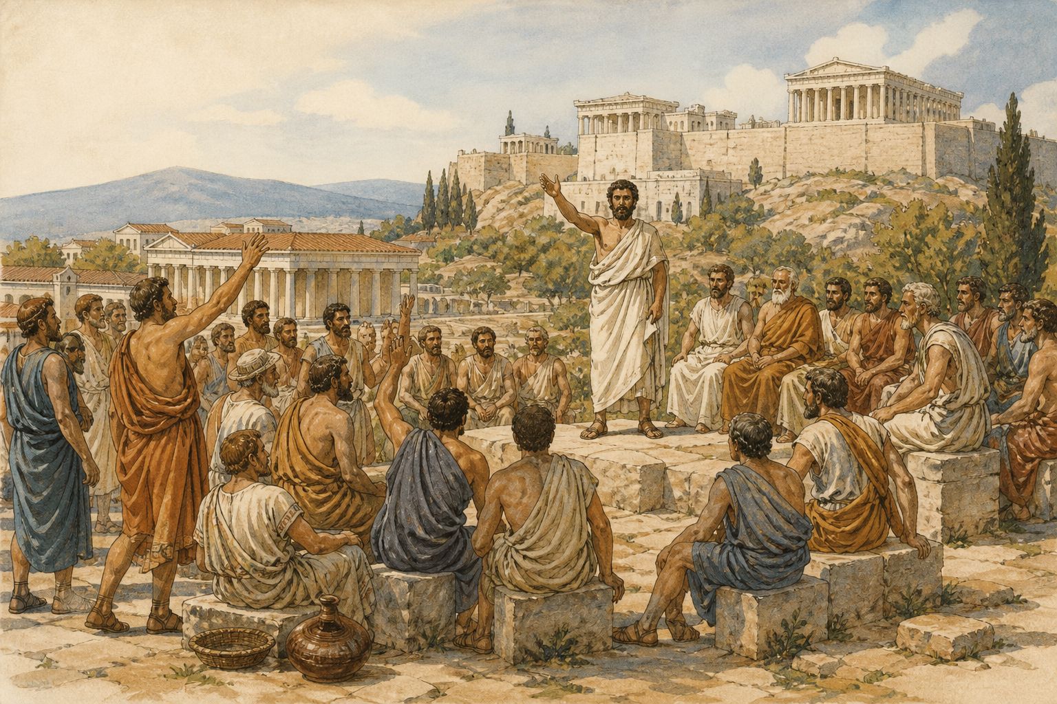 Historical reconstruction of the “Long-term significance” stage in Formation of Athenian Democracy