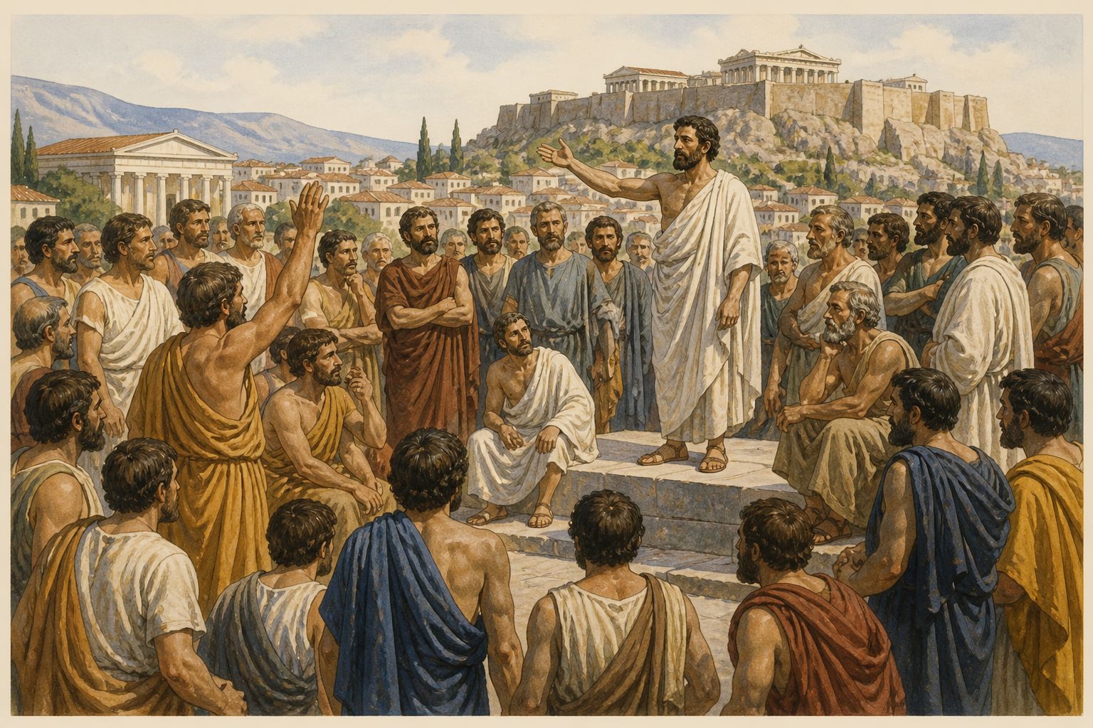 Historical reconstruction of the “Turning point” stage in Formation of Athenian Democracy