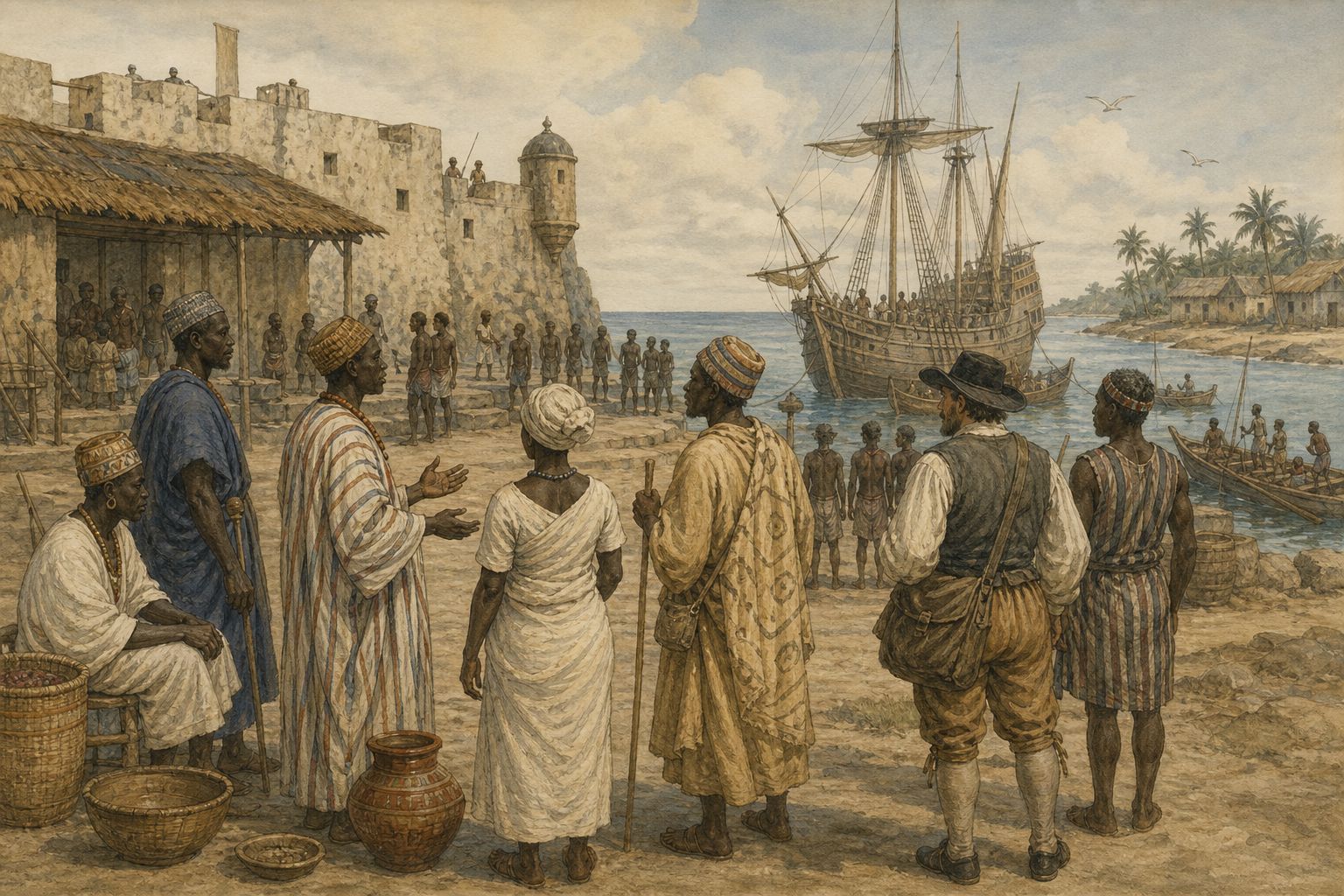 Historical reconstruction of the “Enduring consequences” stage in Expansion of the Atlantic Slave Trade