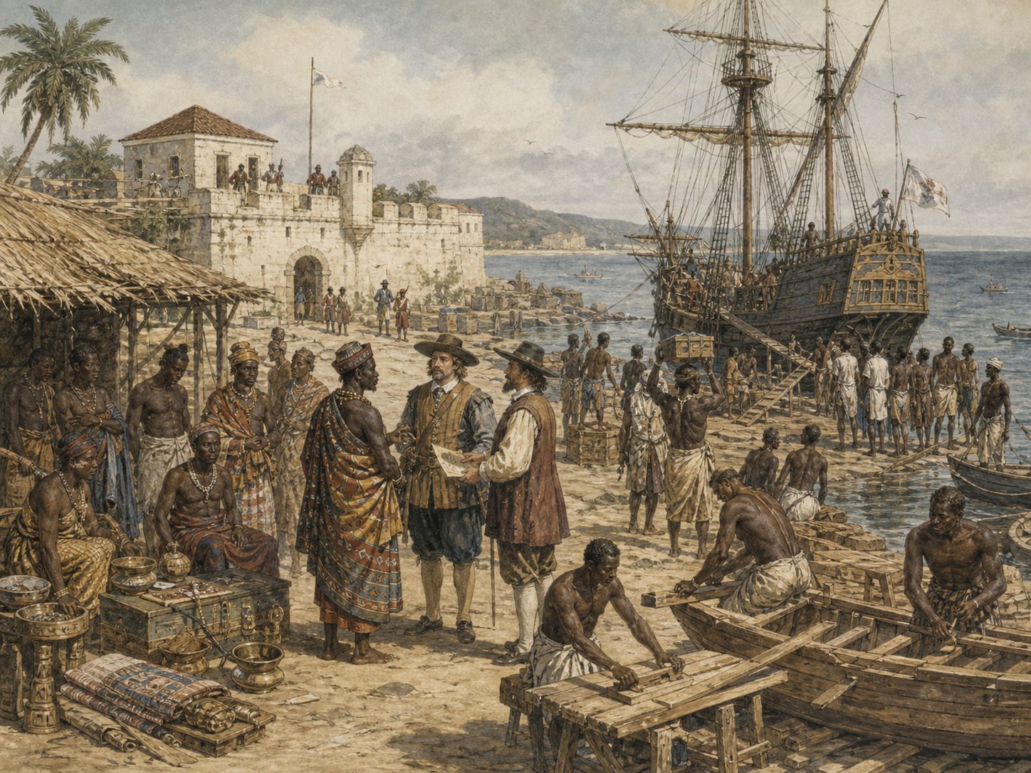 Historical reconstruction of Expansion of the Atlantic Slave Trade's immediate aftermath: It was a central and violent process shaping populations, wealth, empires, resistance, and modern racial systems around the Atlantic.