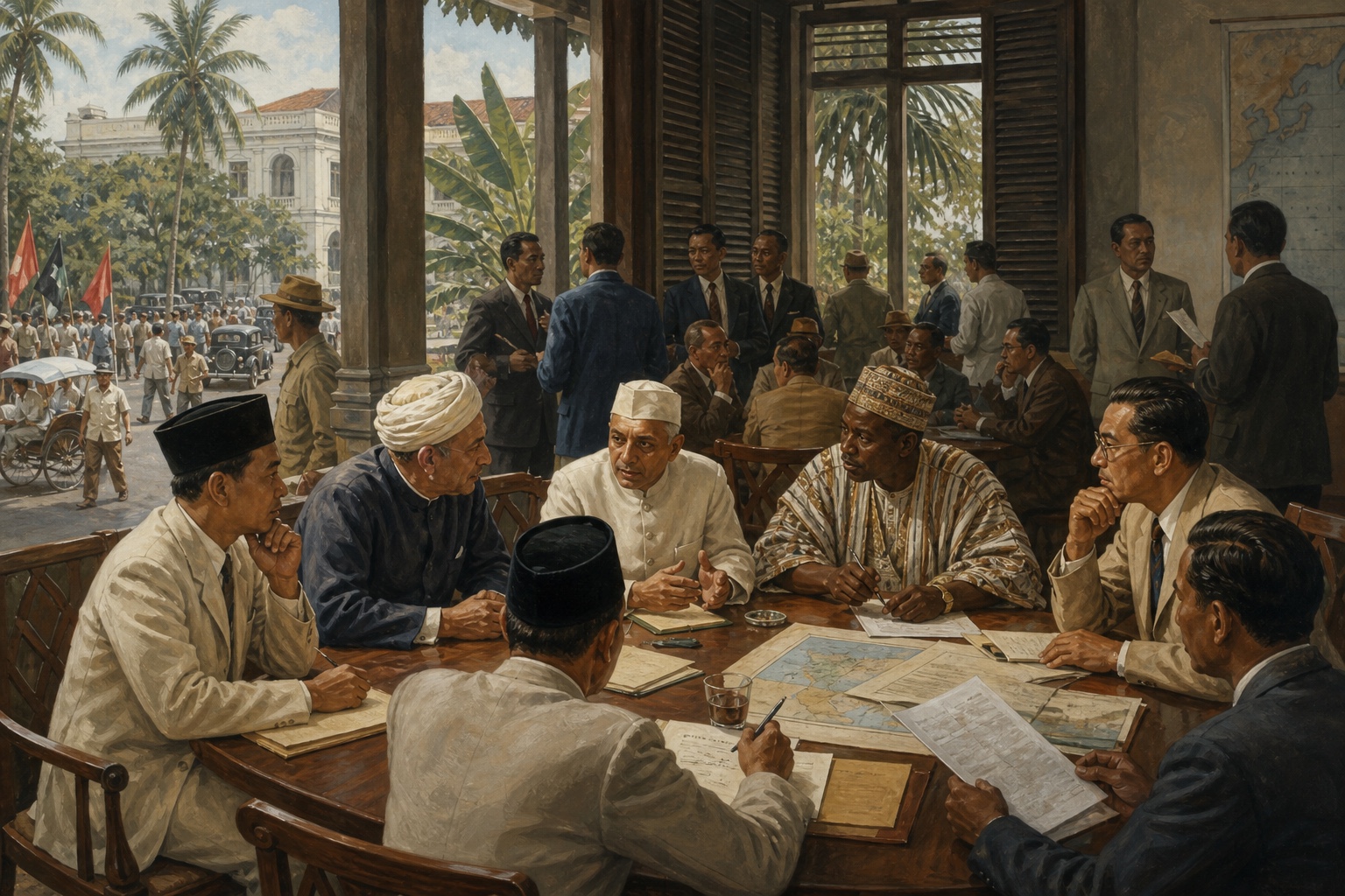 Bandung Conference: a scene of rising tension