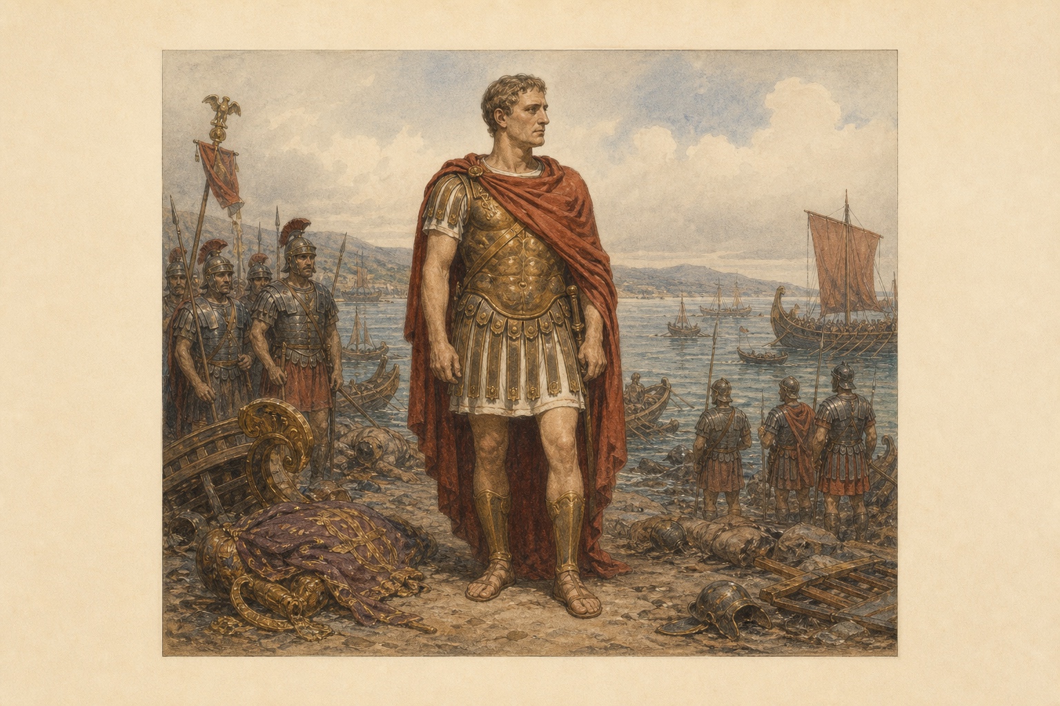 Battle of Actium: the immediate aftermath