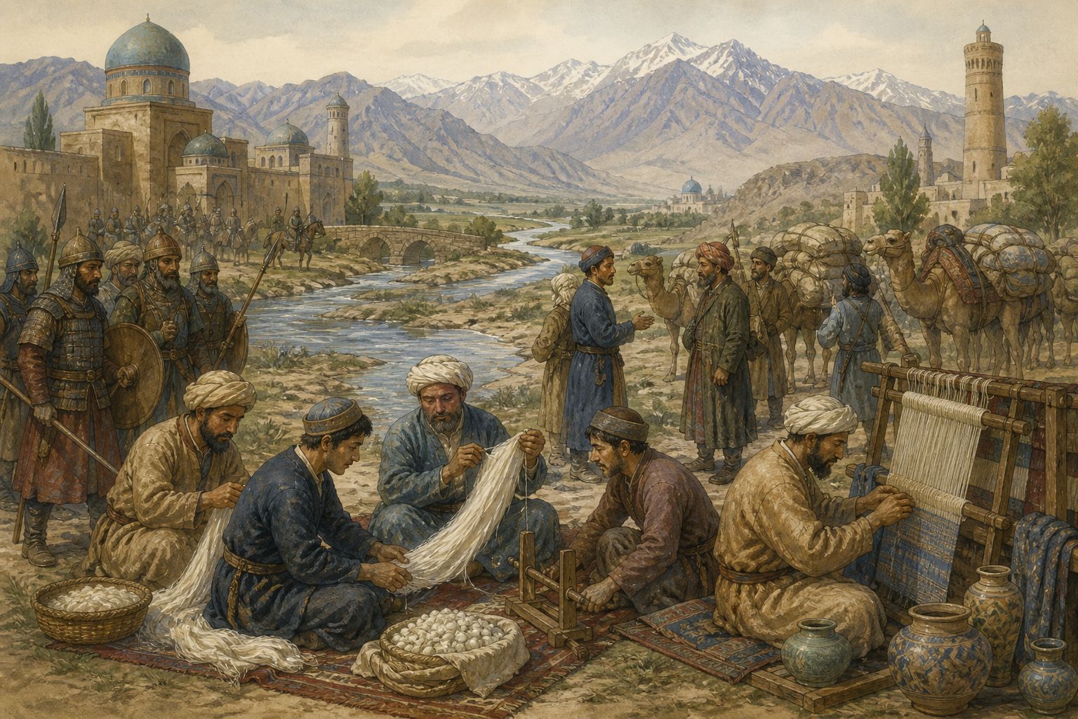 Historical reconstruction of the “Long-term significance” stage in Battle of Talas