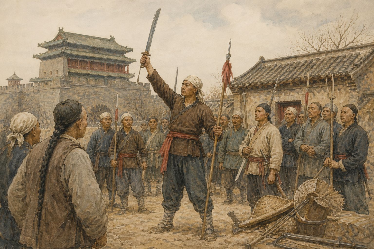 Historical reconstruction of the “Prelude” stage in Boxer Rebellion