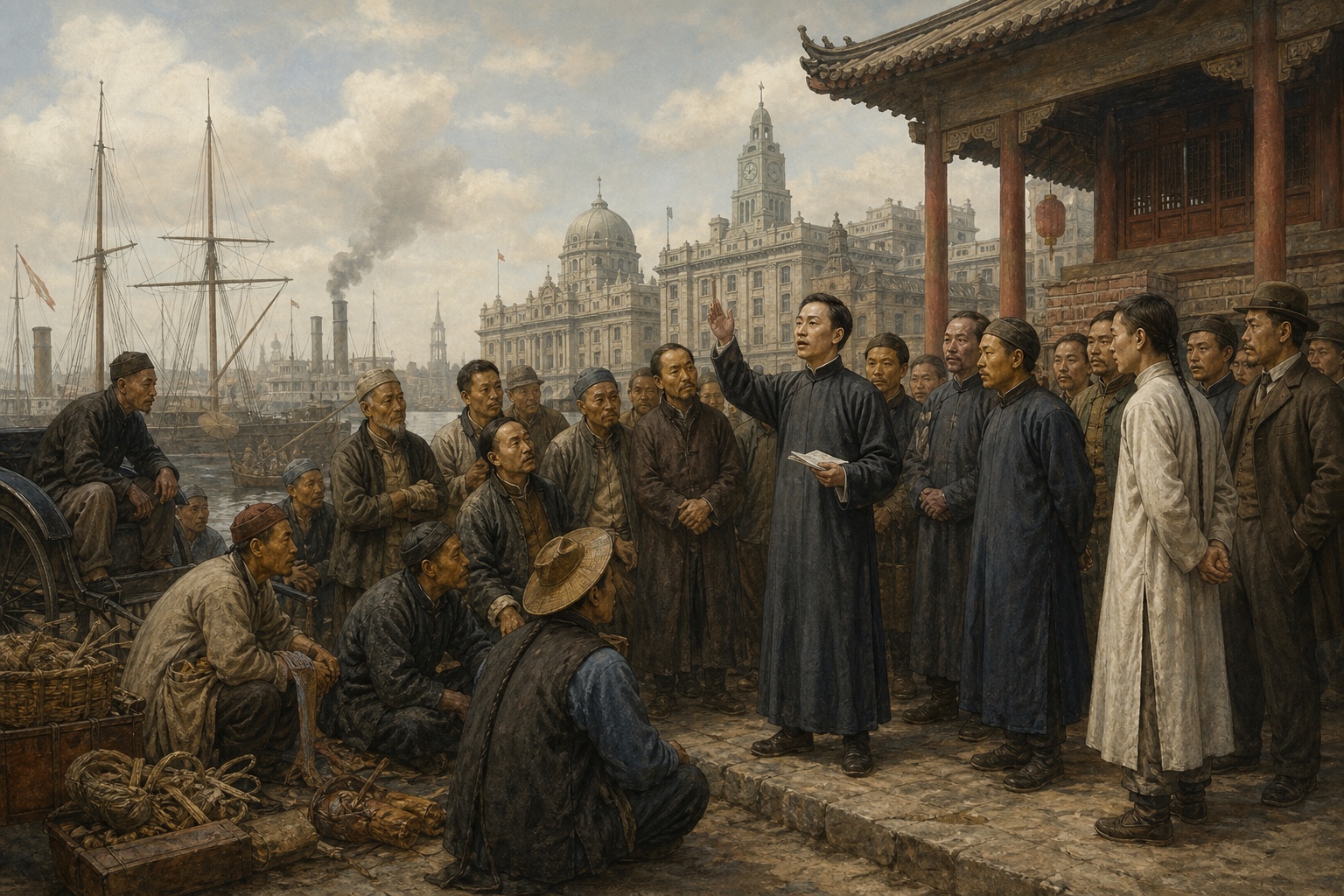 Chinese Revolution (1921–1949): a scene of the prelude