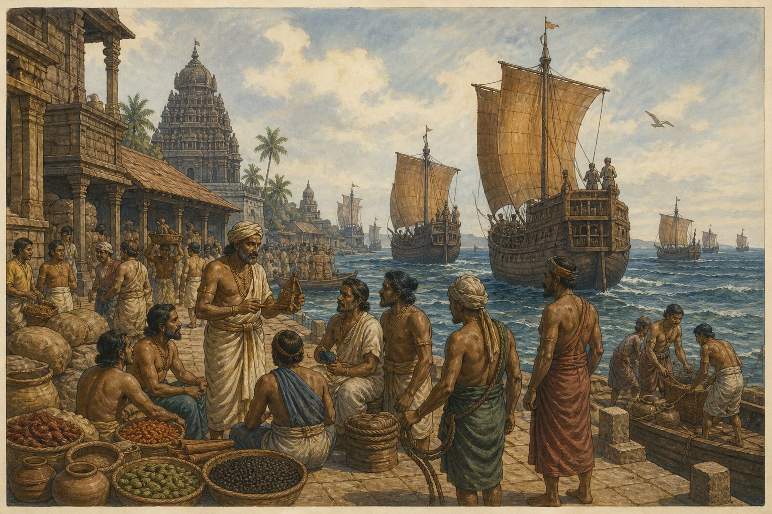 Historical reconstruction of the “Enduring consequences” stage in Chola Maritime Expansion