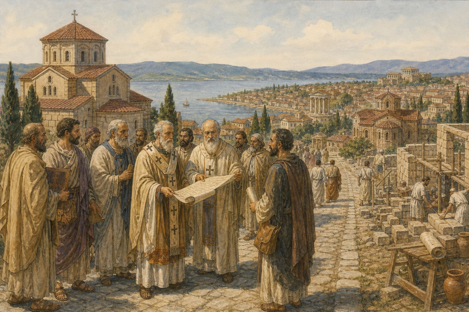 Historical reconstruction of “Creed reaffirmed at Constantinople” in Council of Nicaea