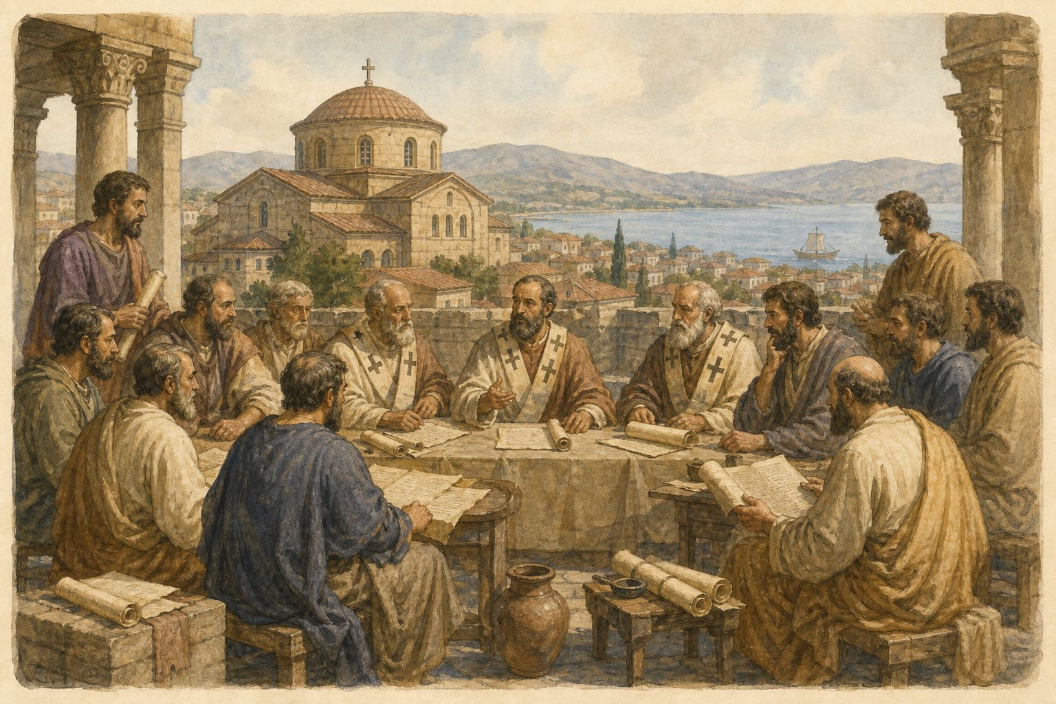 Historical reconstruction of “Imperial toleration of Christianity” in Council of Nicaea