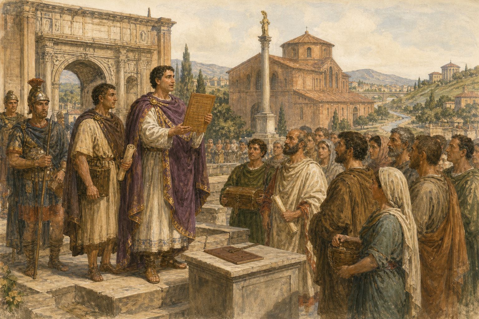 Historical reconstruction of “Nicene Christianity becomes imperial orthodoxy” in Edict of Milan