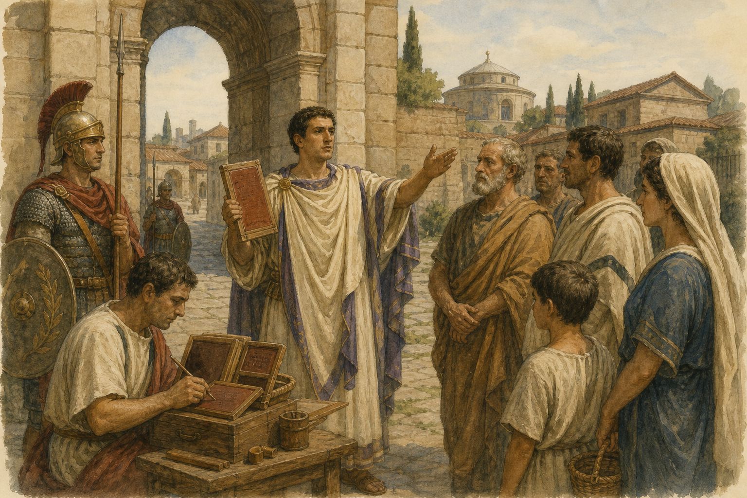 Historical reconstruction of “Great Persecution begins” in Edict of Milan