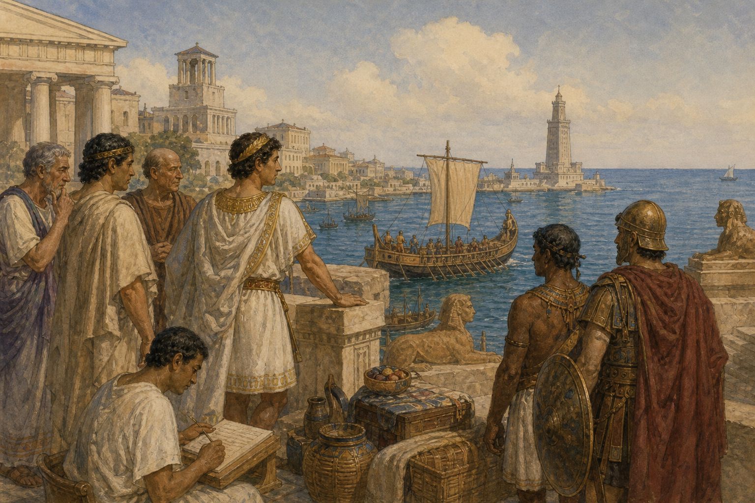 Historical reconstruction of the “Prelude” stage in Roman Annexation of Ptolemaic Egypt