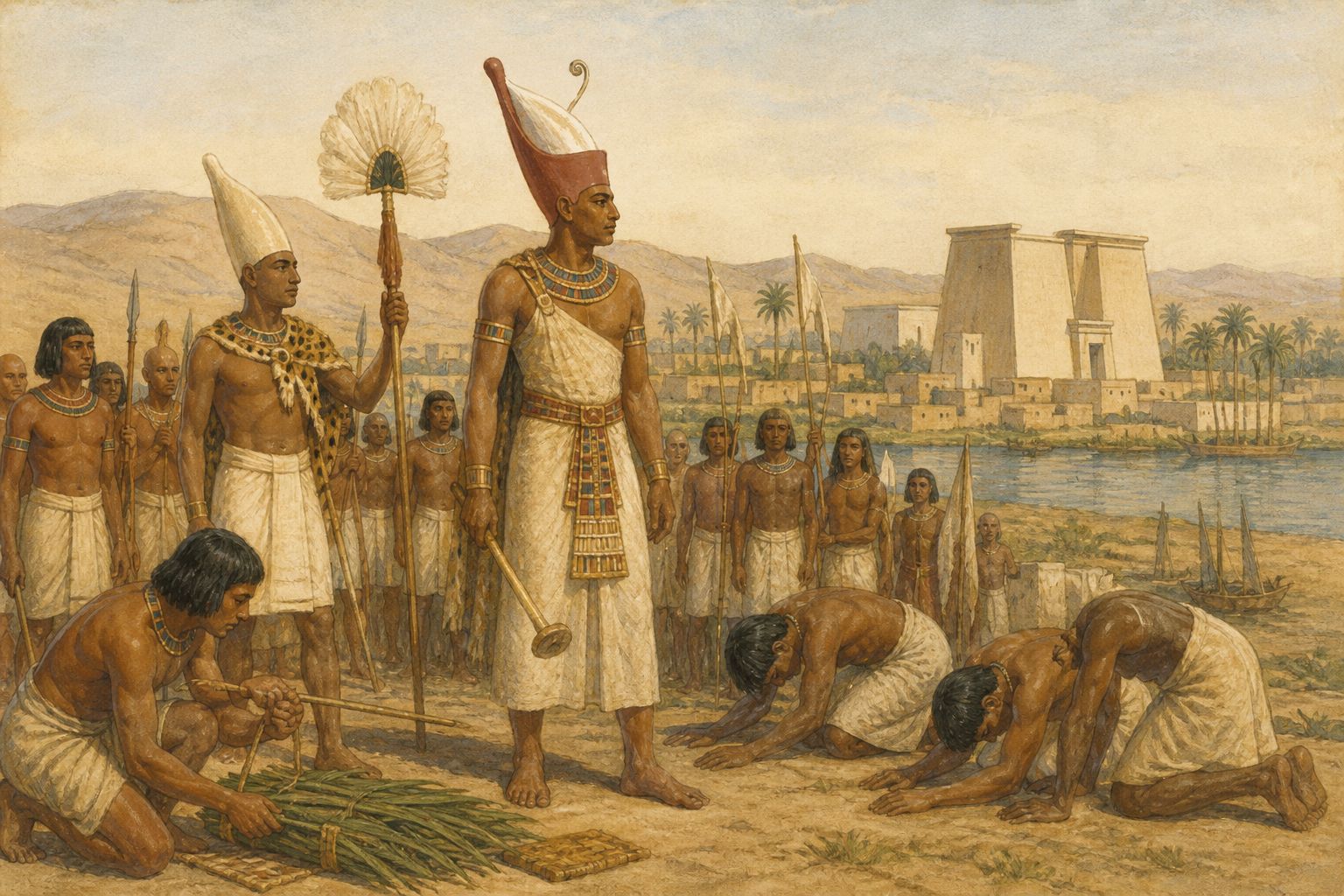 Historical reconstruction of the “Immediate aftermath” stage in Unification of Ancient Egypt