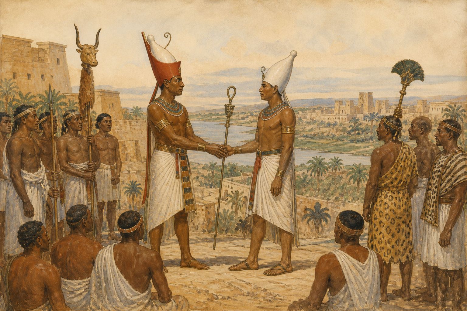 Historical reconstruction of the “Unification of Ancient Egypt” stage in Unification of Ancient Egypt