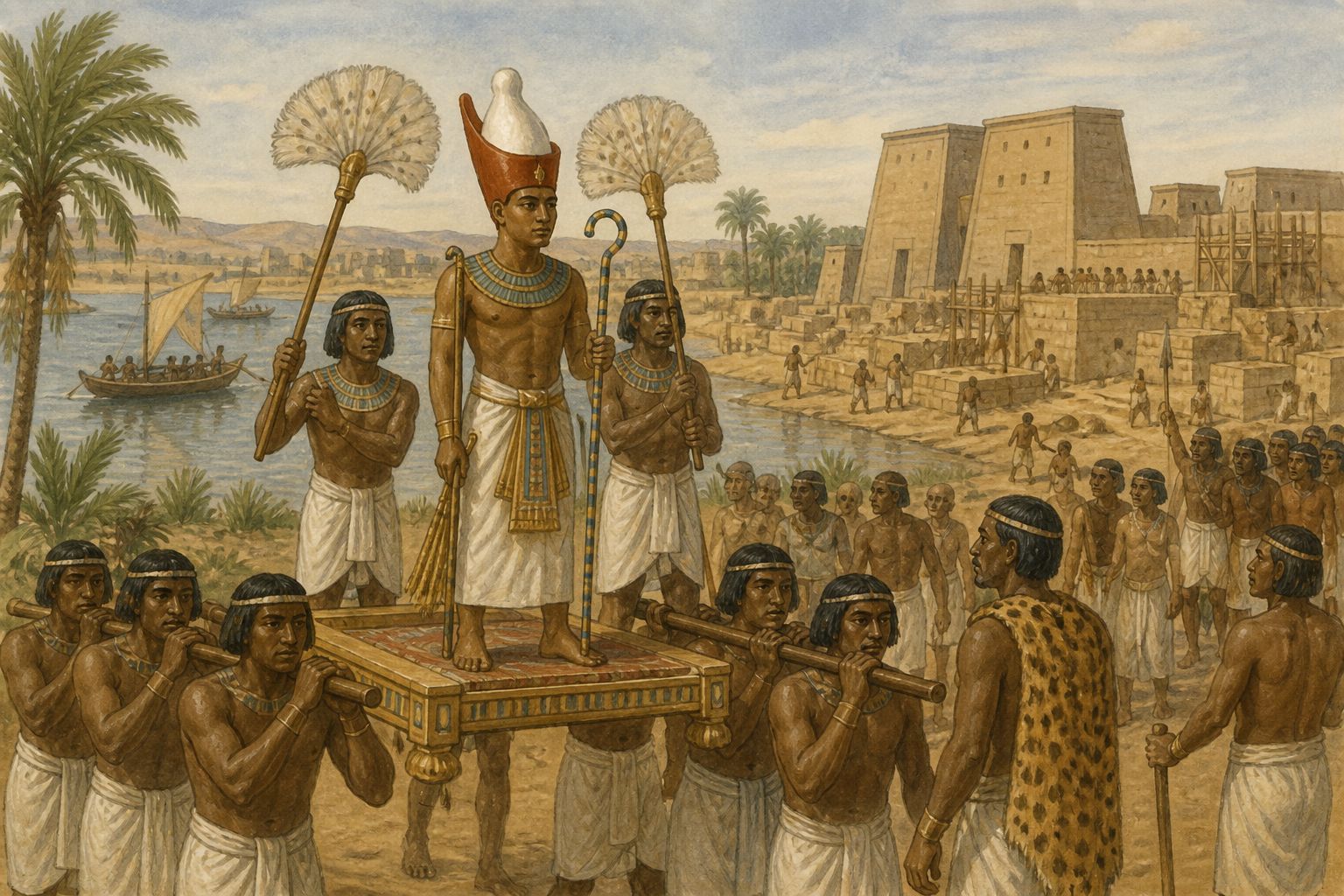 Historical reconstruction of the “Long-term significance” stage in Unification of Ancient Egypt