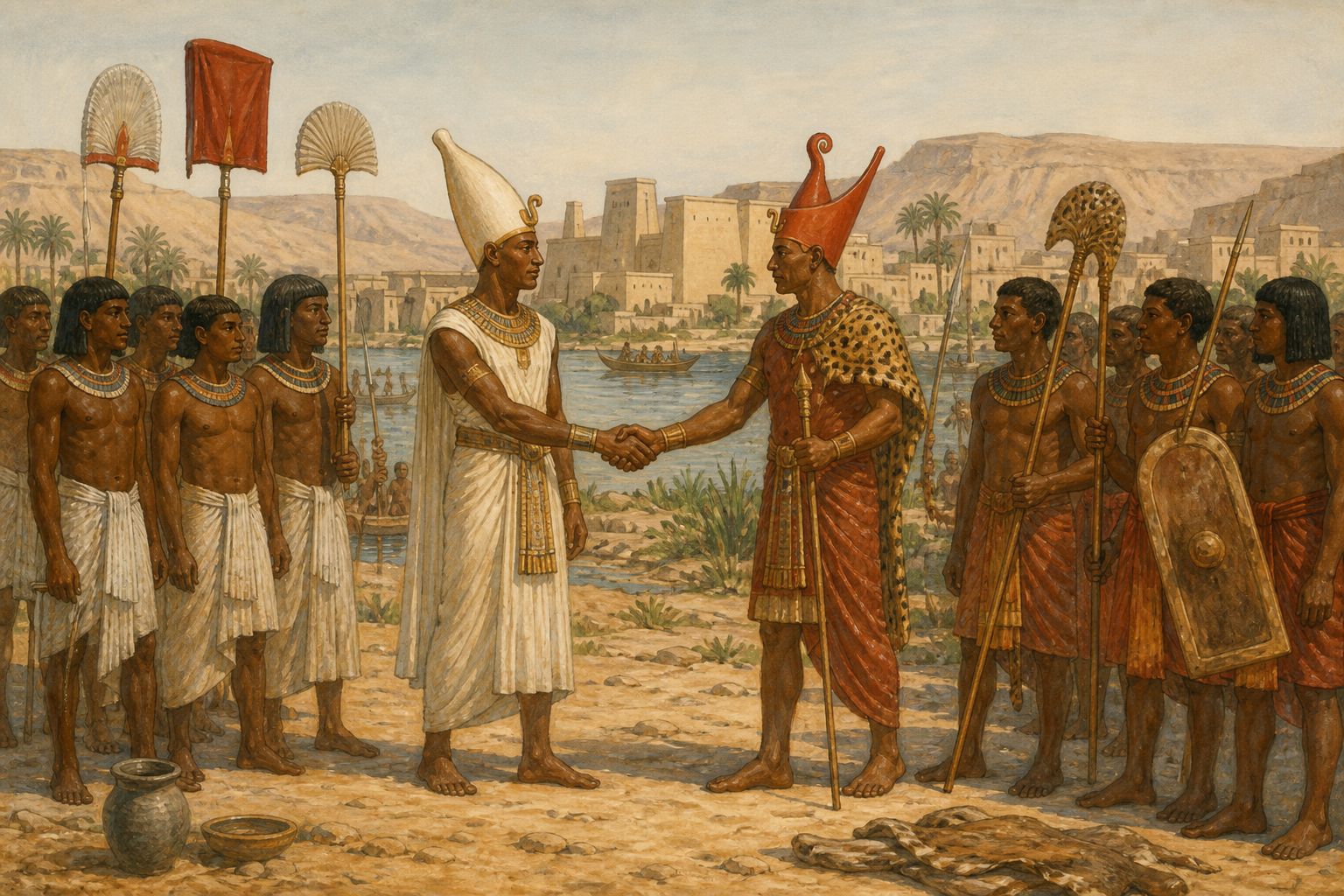 Historical reconstruction of the “Turning point” stage in Unification of Ancient Egypt