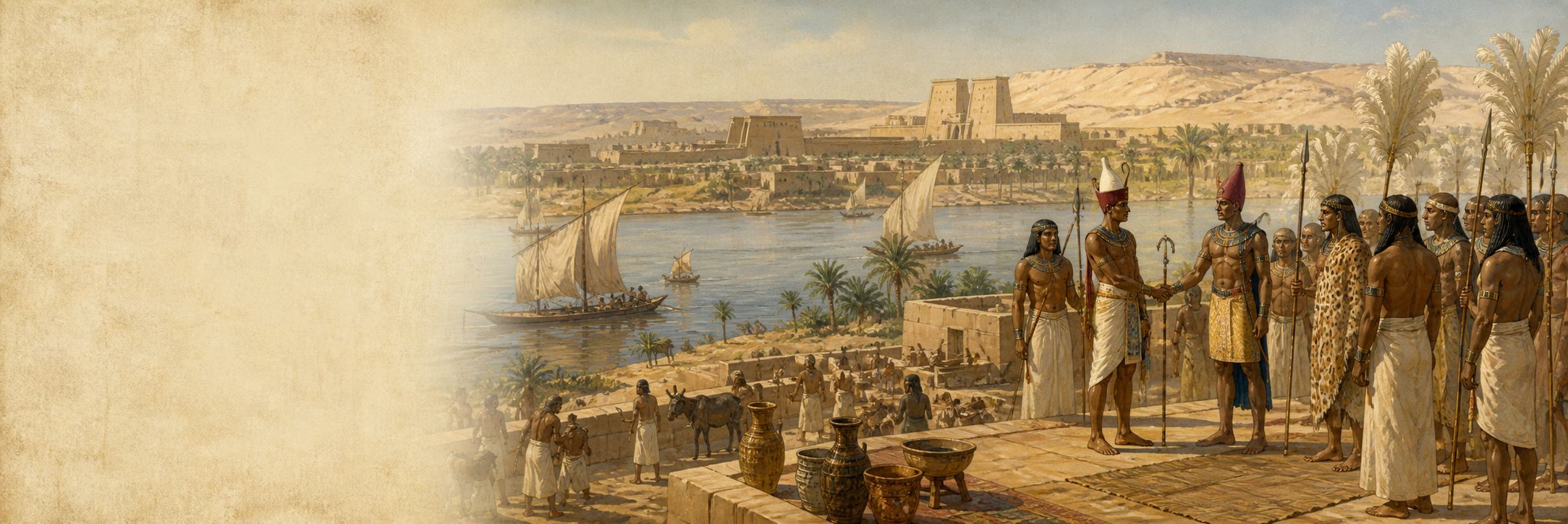 Historically grounded reconstruction of the setting and course of Unification of Ancient Egypt