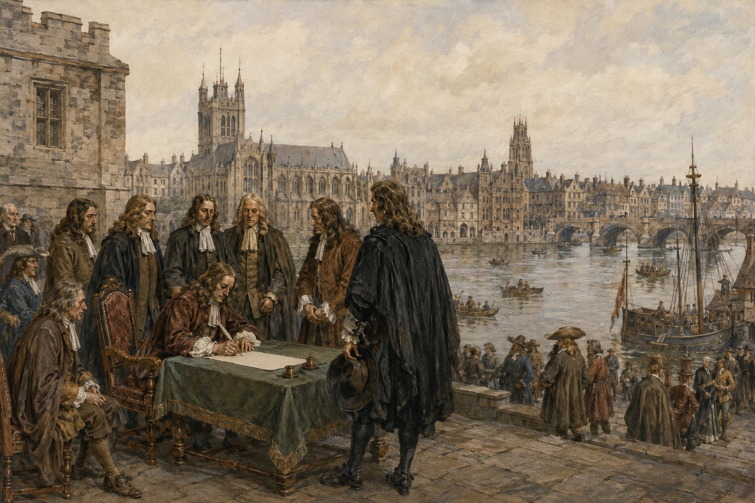 Historical reconstruction of “Act of Settlement extends the settlement” in English Bill of Rights