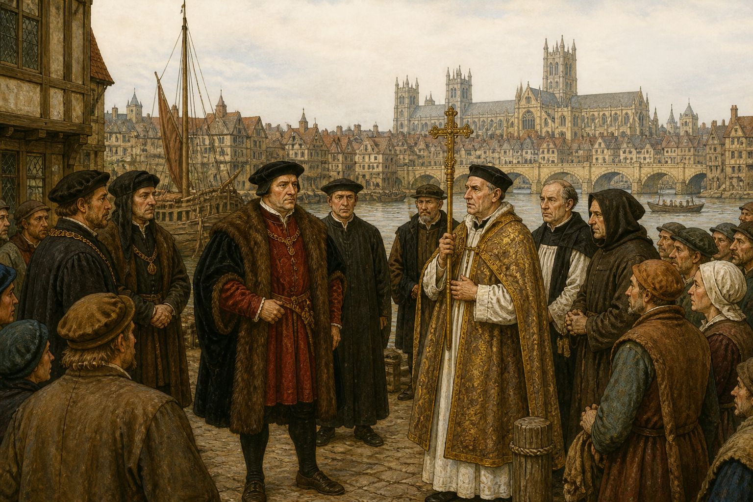 Historical reconstruction of the “Immediate aftermath” stage in English Reformation