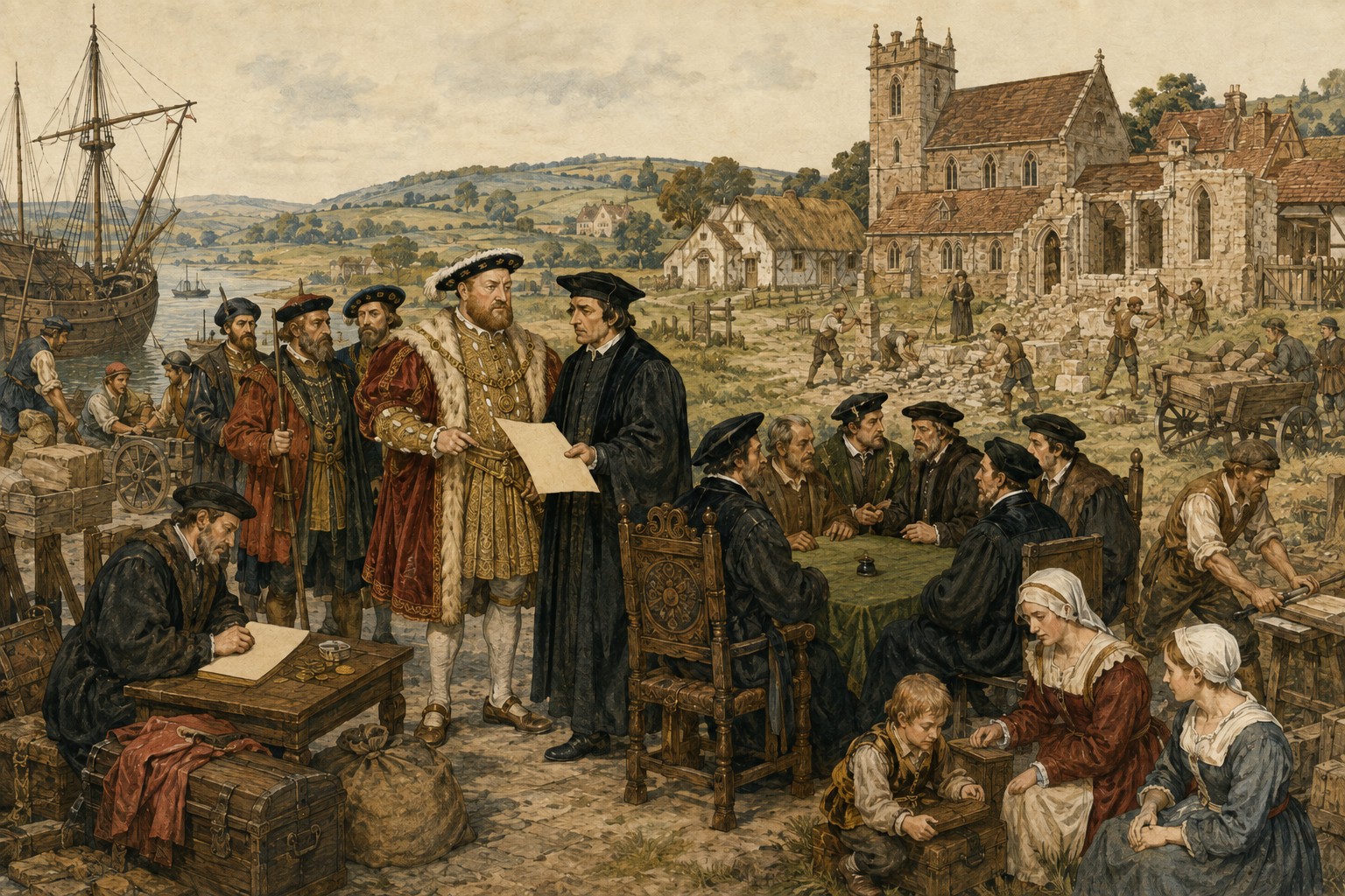 Historical reconstruction of the “Long-term significance” stage in English Reformation
