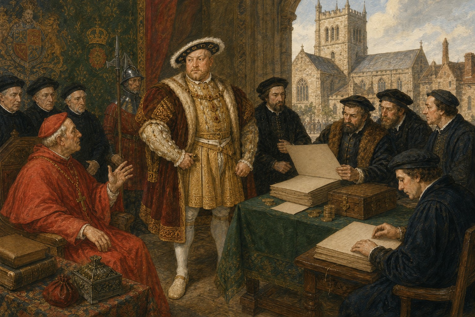 Historical reconstruction of the “Prelude” stage in English Reformation