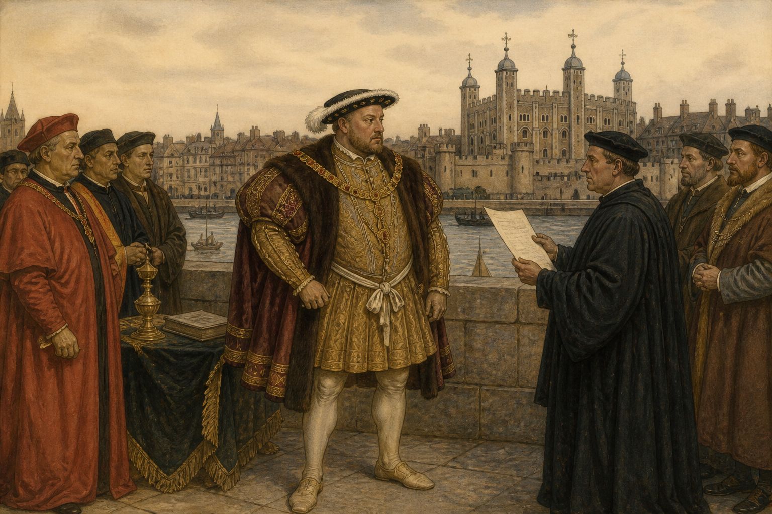 Historical reconstruction of the “Turning point” stage in English Reformation