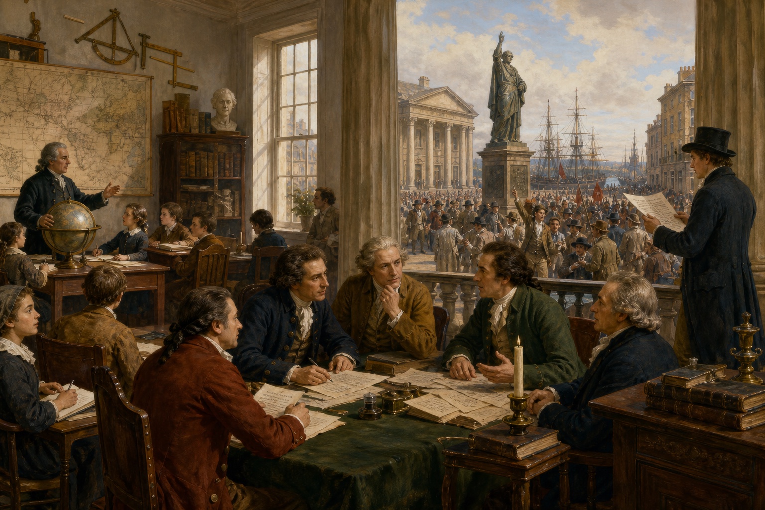 Age of Enlightenment: a scene of long-term significance