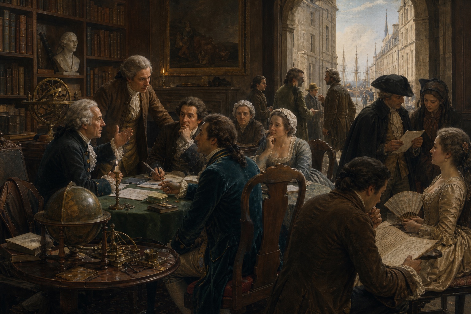 Age of Enlightenment: a scene of rising tension