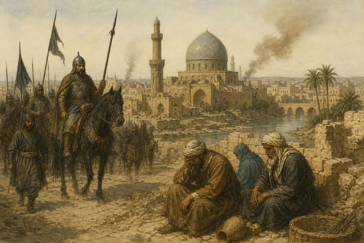Historical reconstruction of the “Long-term significance” stage in Fall of the Abbasid Caliphate
