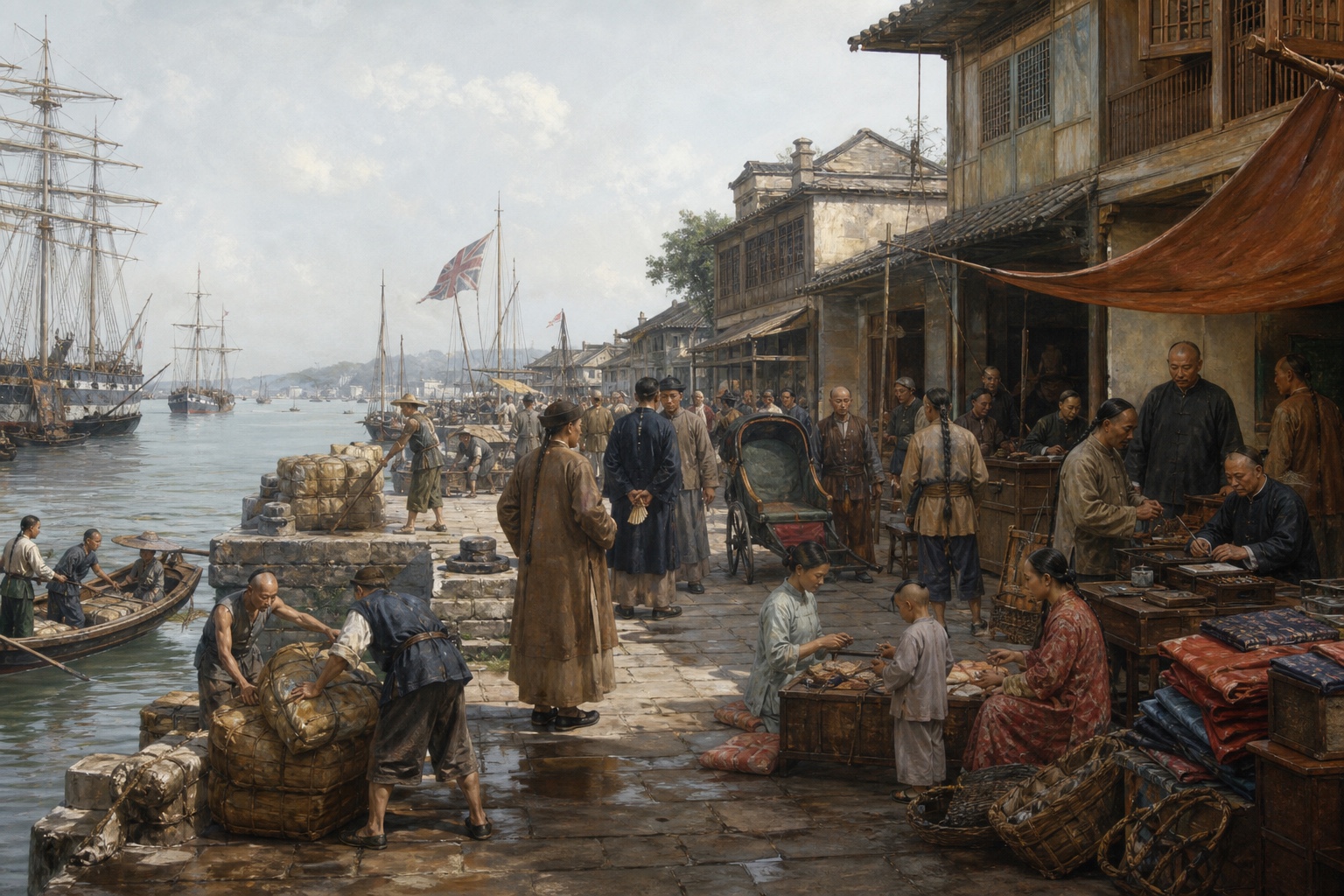 First Opium War: the immediate aftermath