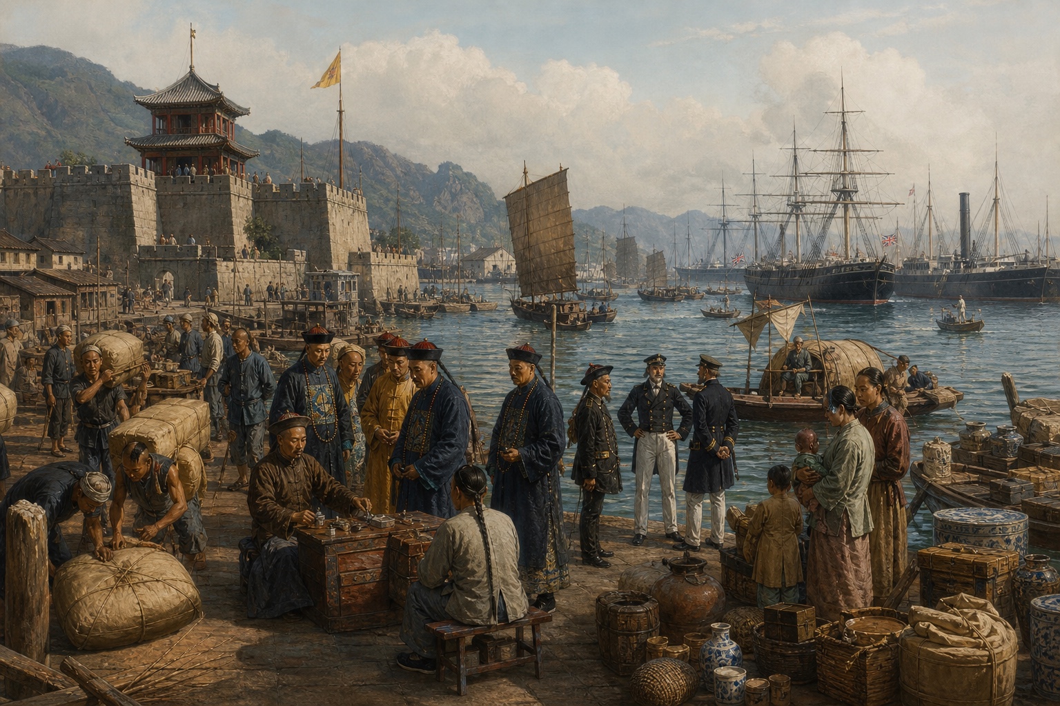First Opium War: the central event