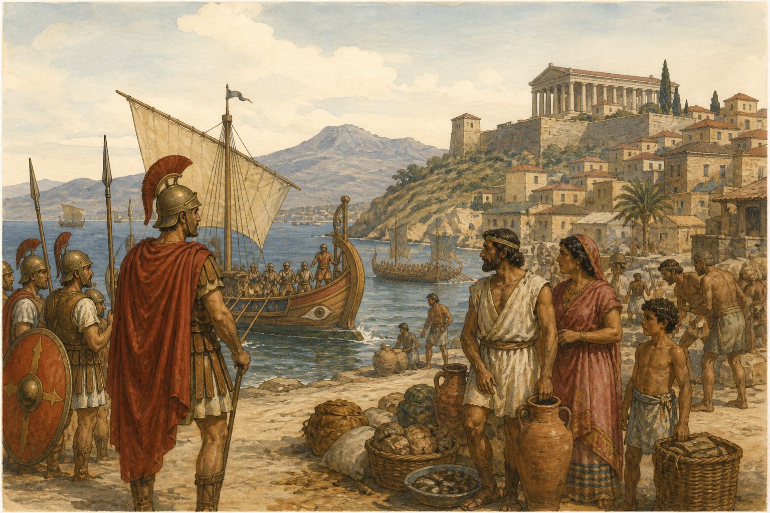 Historical reconstruction of the “Long-term significance” stage in First Punic War