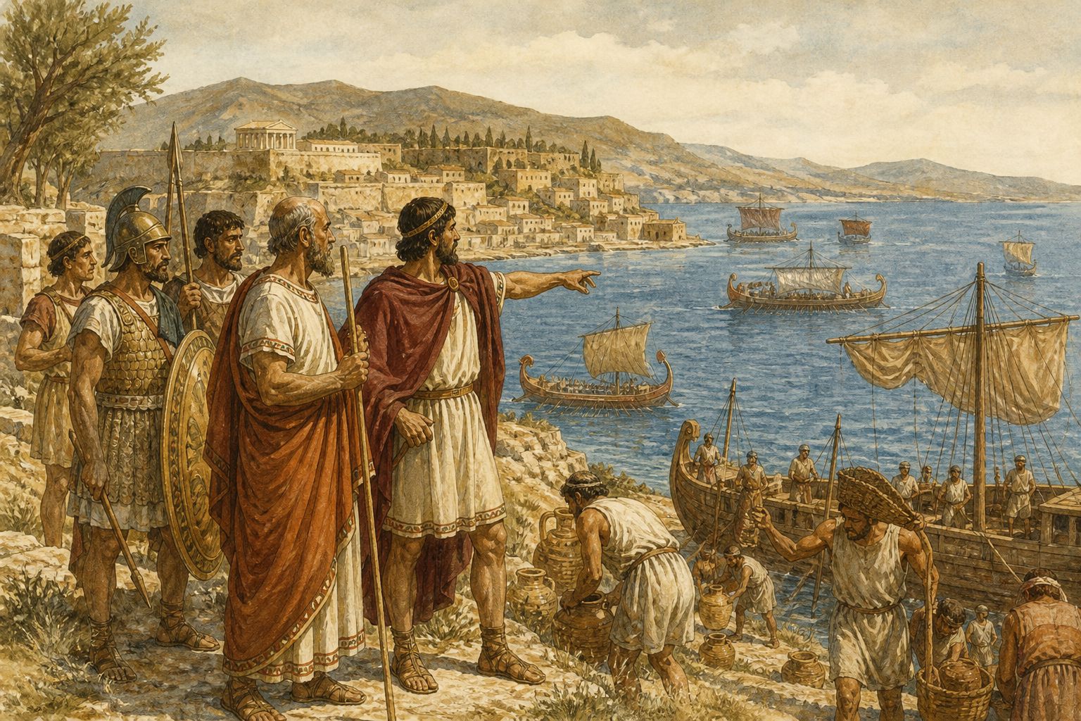 Historical reconstruction of the “Prelude” stage in First Punic War