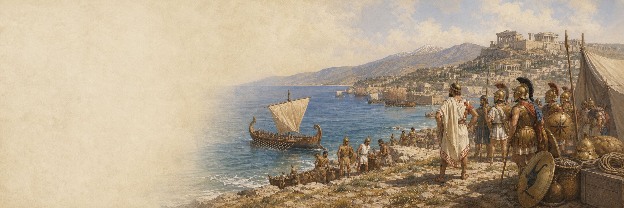 Historical reconstruction illustration of first punic war