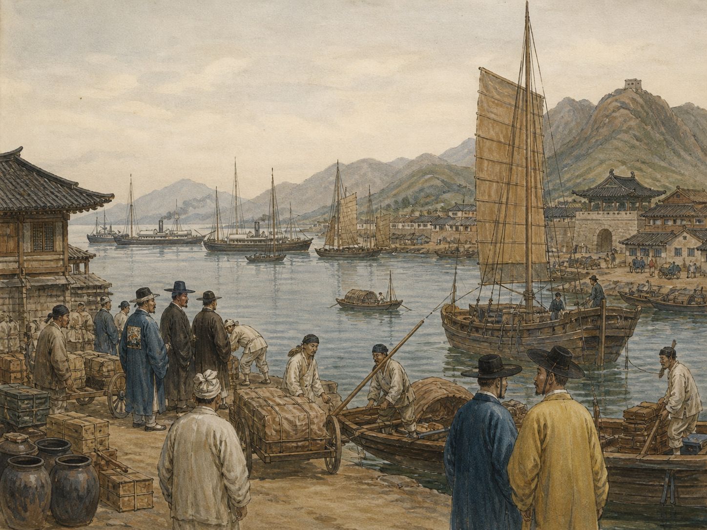 Historical reconstruction of First Sino-Japanese War's background: Korean reform and peasant unrest, Qing suzerainty, Japan’s state-building, and Japanese expansion combined to turn competition over Korea into a crisis.