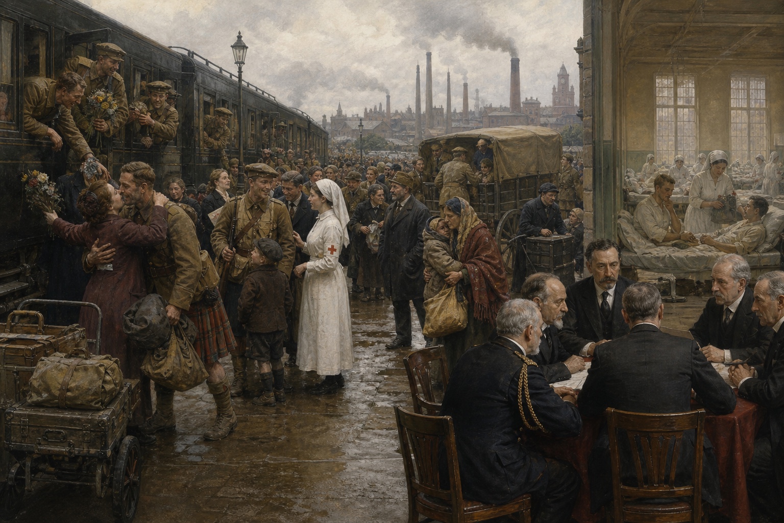 First World War: the immediate aftermath