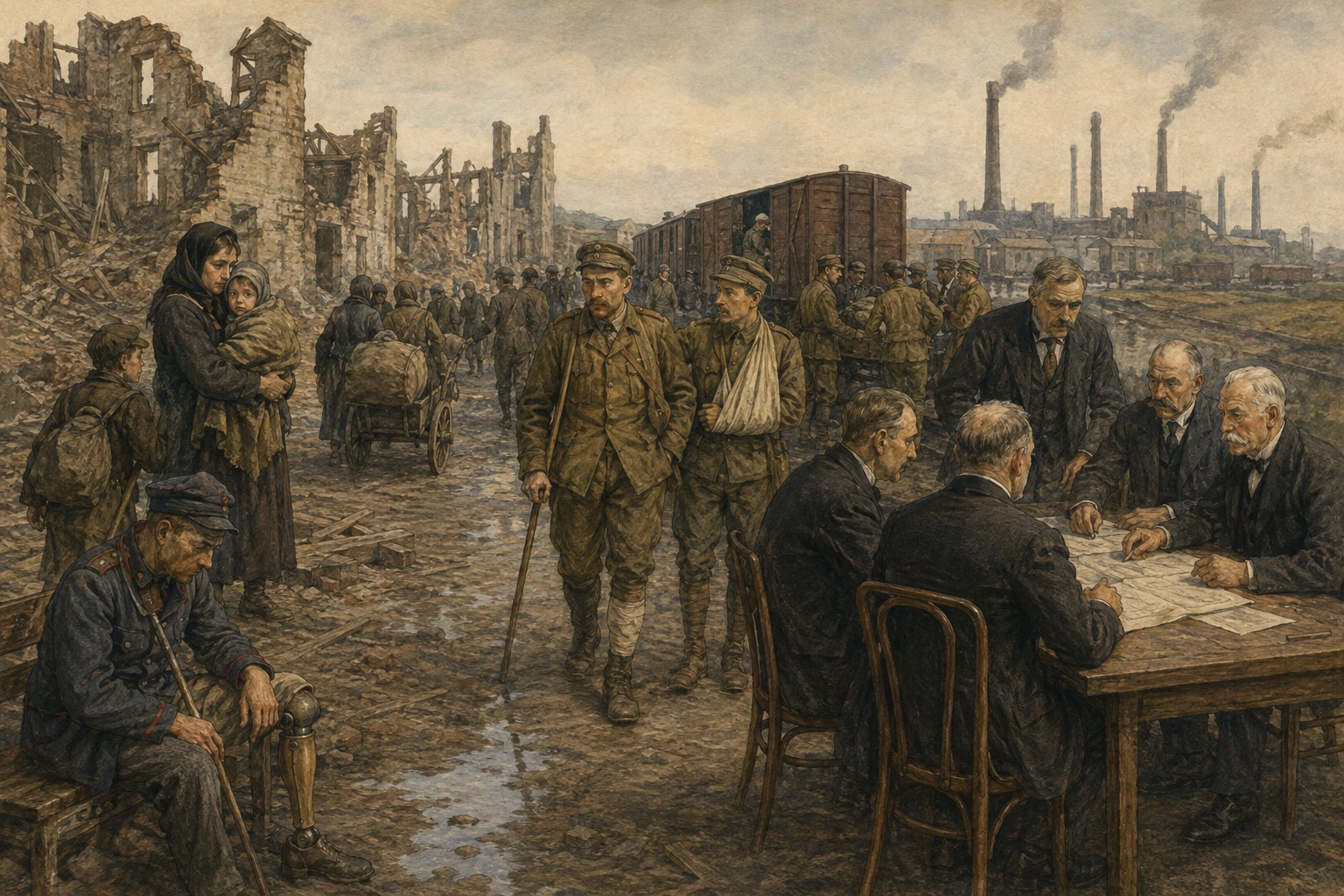 First World War: a scene of long-term significance