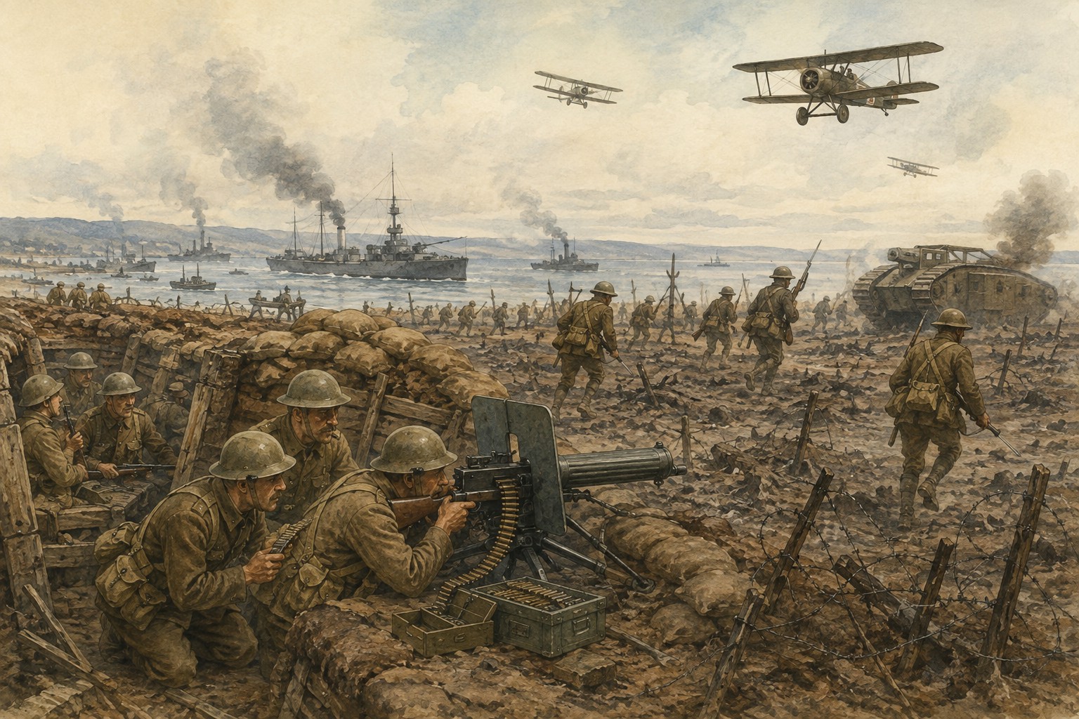 First World War: the central event