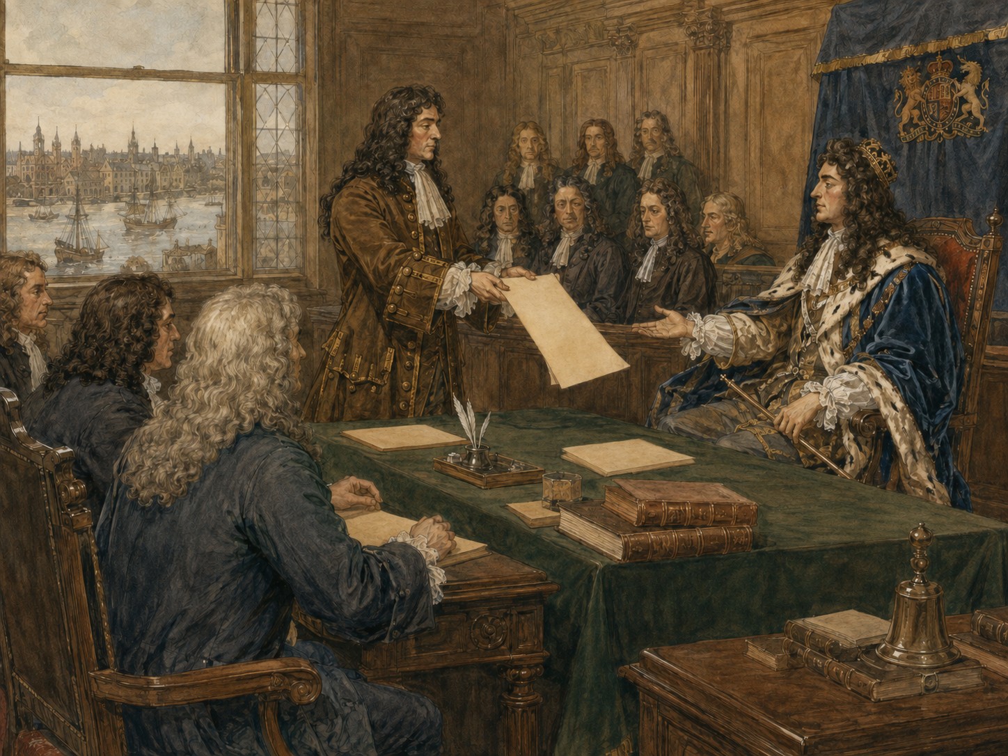 Historical reconstruction of Glorious Revolution's immediate aftermath: Through the Bill of Rights and the development of parliamentary supremacy, it strongly influenced constitutional monarchy.