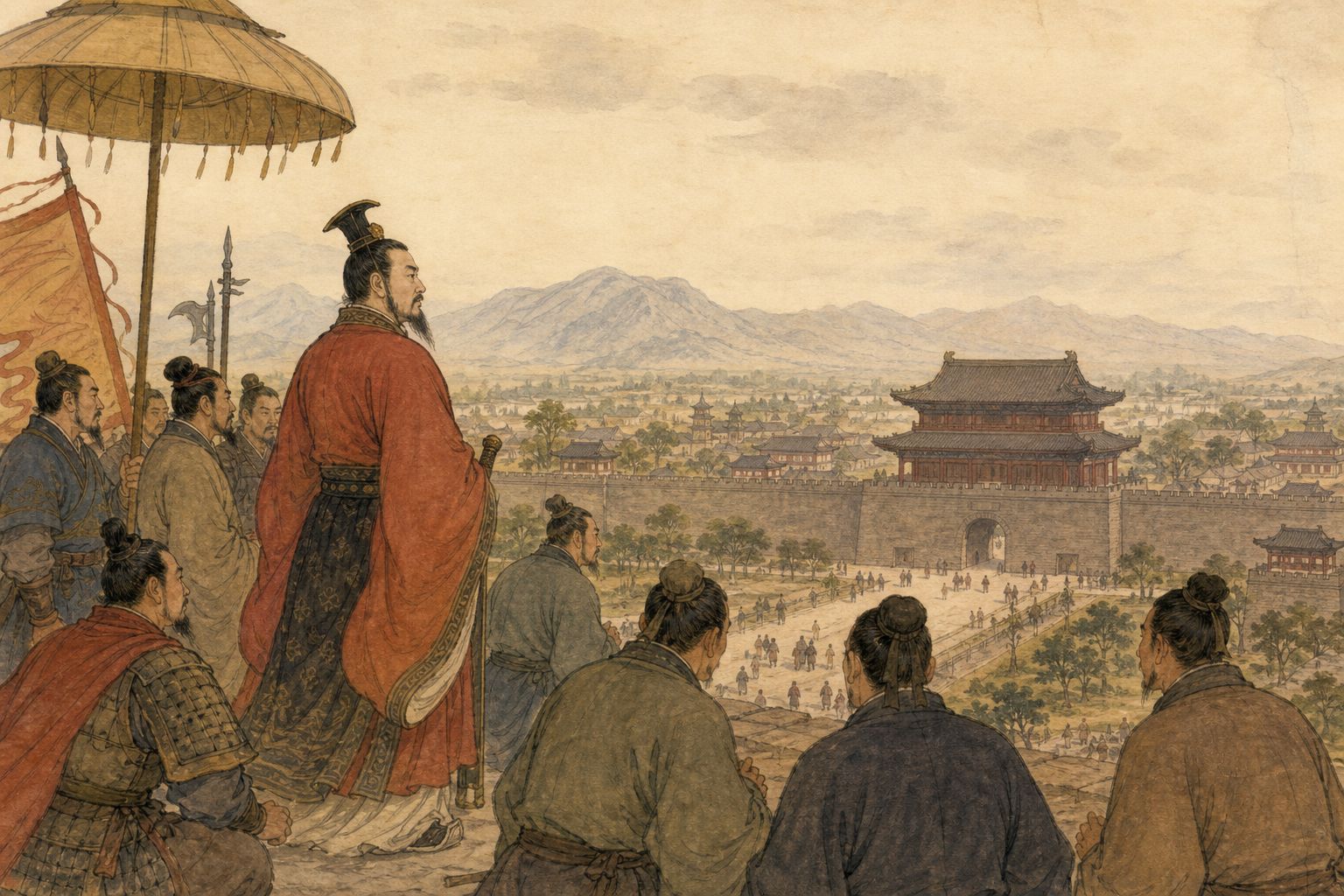 Historical reconstruction of the “Long-term significance” stage in Foundation of the Han Dynasty