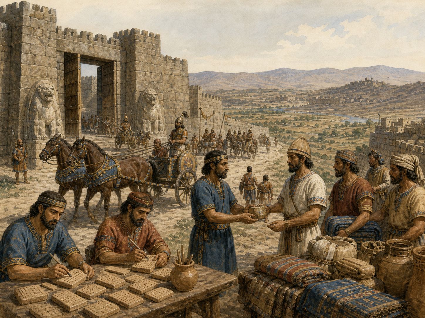 Ruins and tablets preserving the international order of the Bronze Age