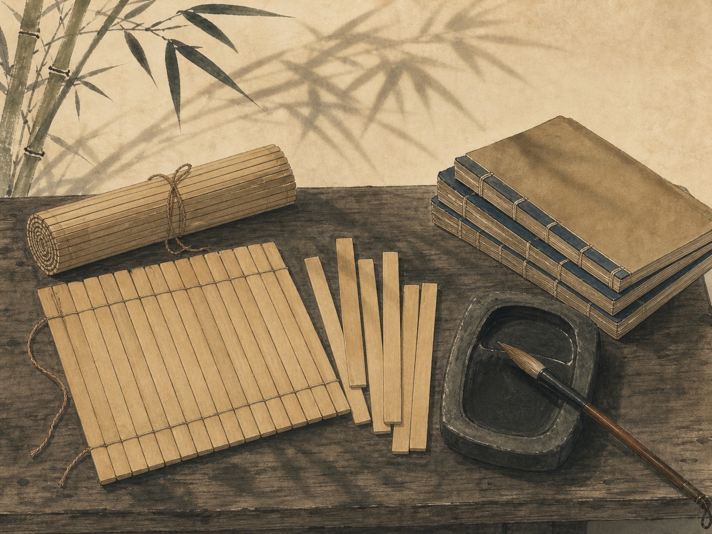 Philosophical texts and traditions of learning passed down to later generations