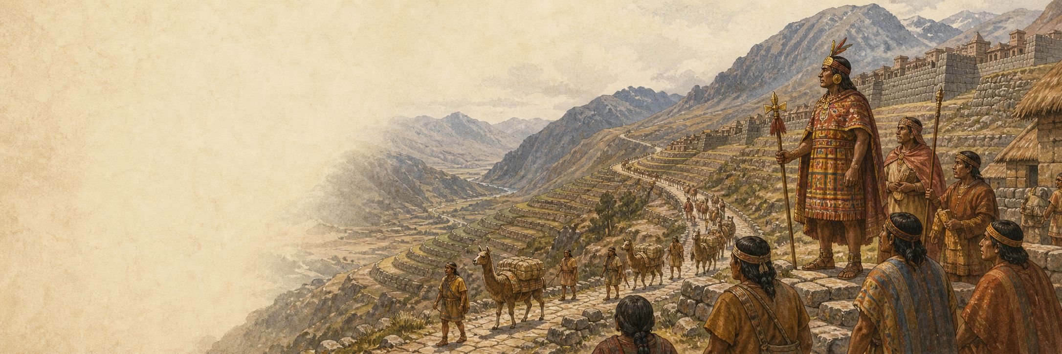 A historical reconstruction of rulers, administration, and society at Cusco and the Andean highlands, showing the setting of Expansion of the Inca Empire