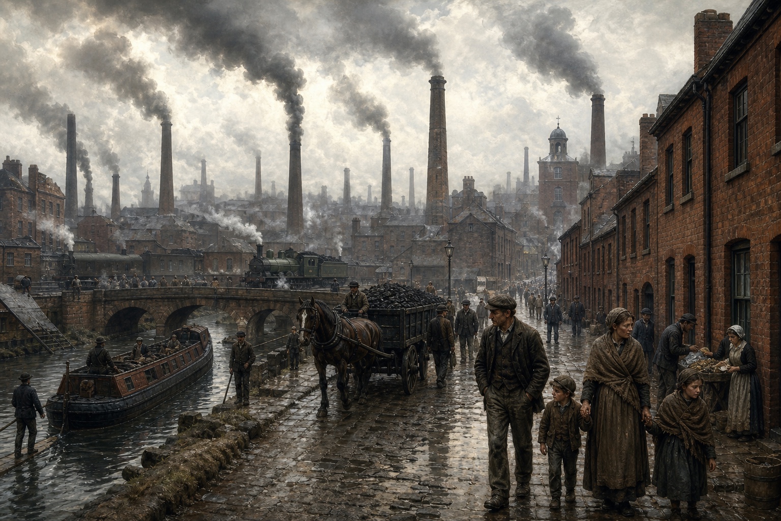 Industrial Revolution: a scene of long-term significance