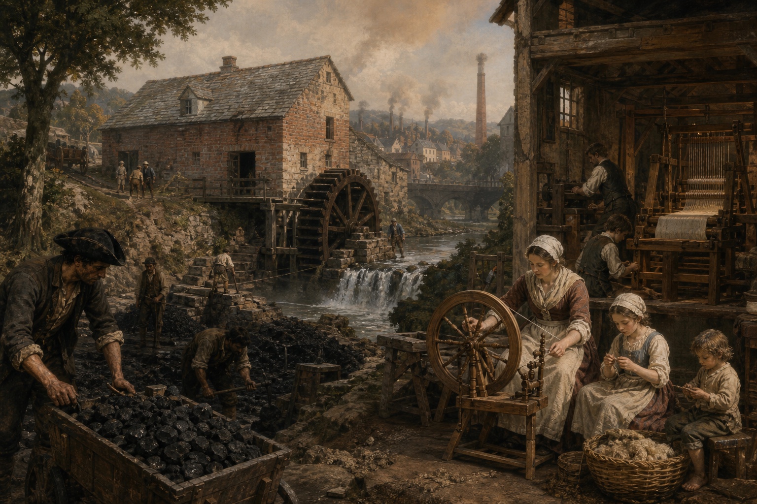 Industrial Revolution: a scene of the prelude