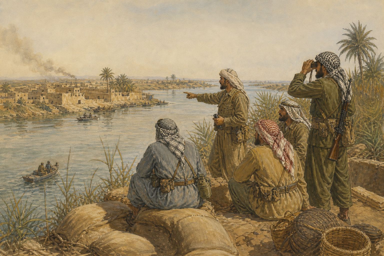 Historical reconstruction of the “Prelude” stage in Iran-Iraq War